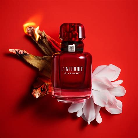 l'interdit givenchy rouge notas|givenchy perfume rouge ultime.